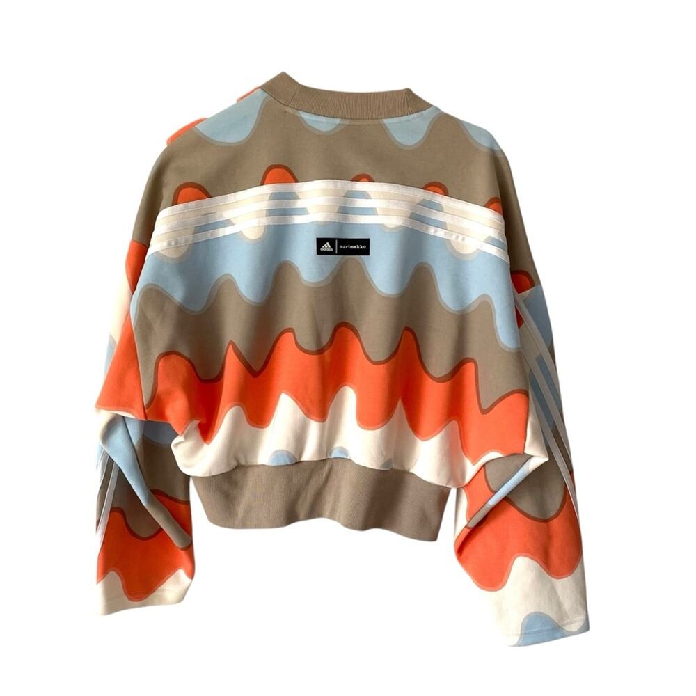 Adidas Merimekko Collab Future Icon Three Stripes Sweatshirt size medium - Picture 7 of 11
